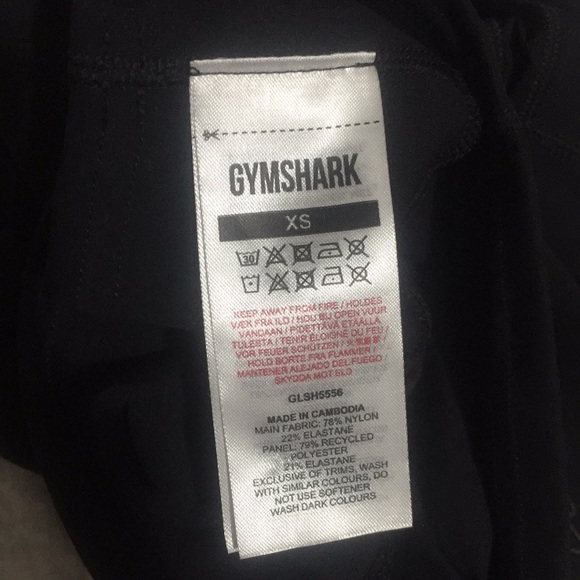 Gymshark NEW Black size XS WHITNEY MESH SHORT - Picture 10 of 11